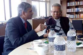 MKCL's meeting with Noble Peace Prize Laureate Professor Muhammad Yunus in Dhaka